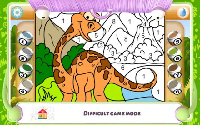 Paint by Numbers - Dinosaurs android App screenshot 12