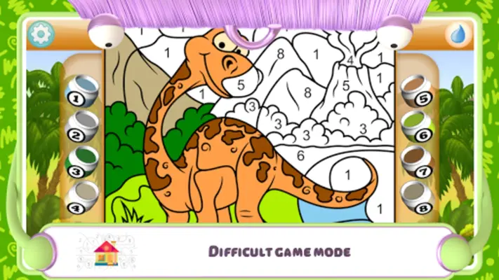 Paint by Numbers - Dinosaurs android App screenshot 20