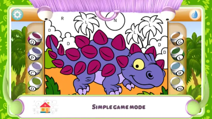 Paint by Numbers - Dinosaurs android App screenshot 21